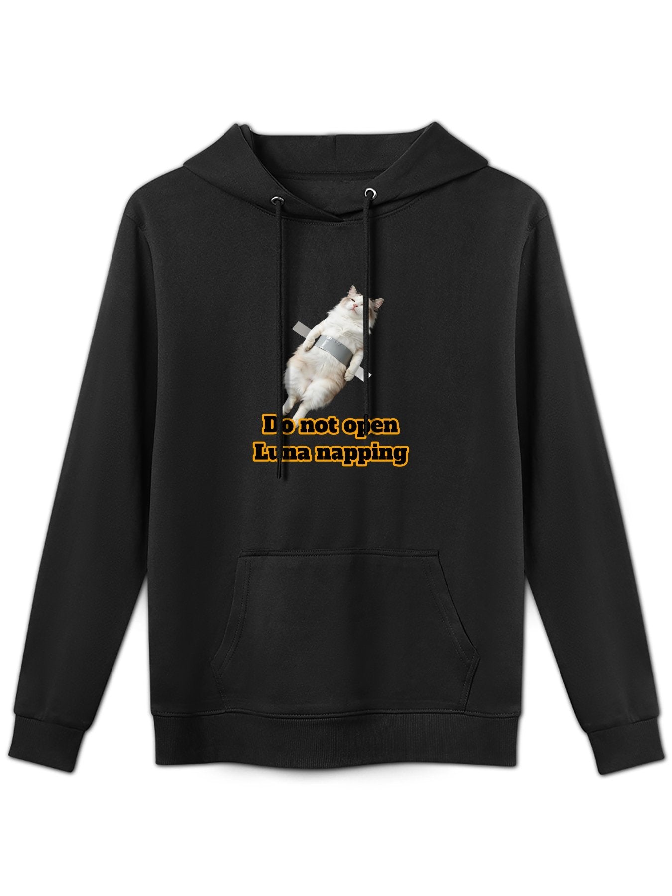 Hoodie (Mid-weight) - Front Print Custom Pet Design Styles – Funny, Artistic, Cartoon, Role-playing